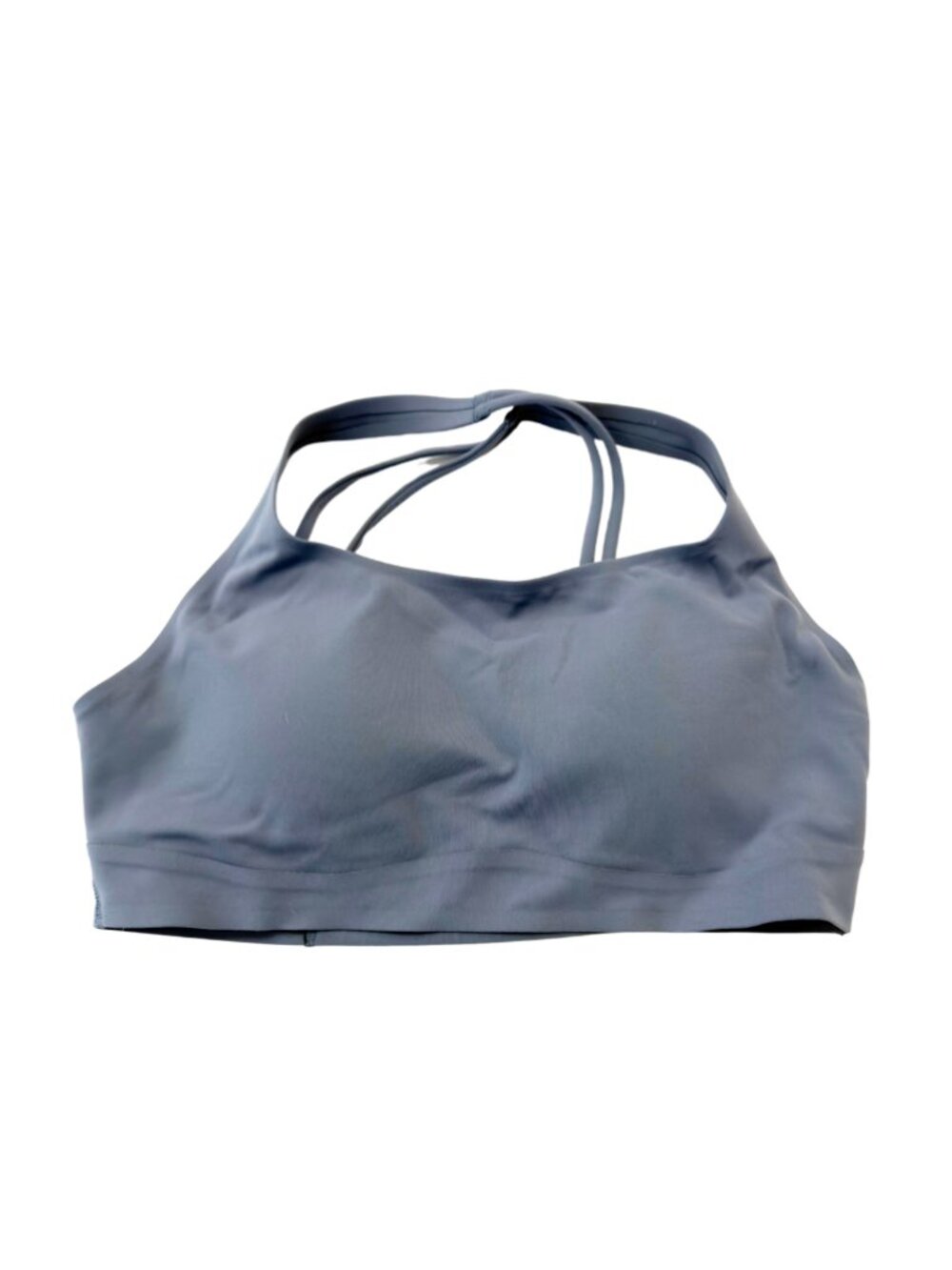 Lululemon Everlux Strappy-Back Sports Bra Medium Support, B/C Cup Steel Blue S - Picture 4 of 5